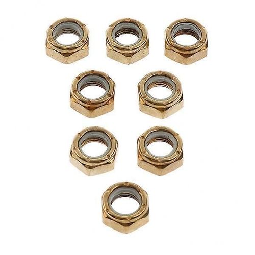 4x8pcs Skateboard Longboard Vis Nuts 7x10x14mm Pour Kingpin