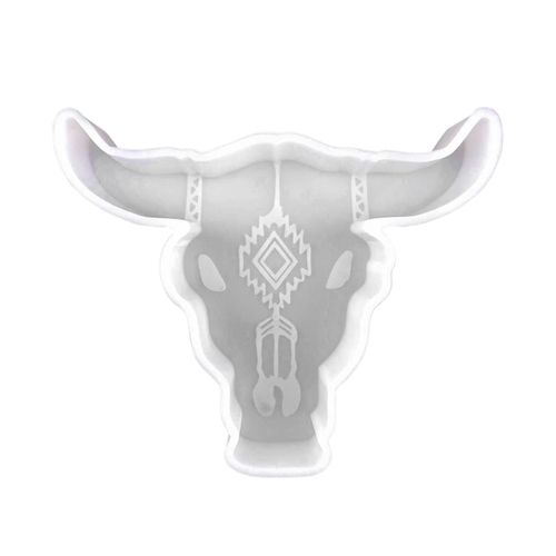 Bougie 3d Fabrication Résine Moulage Pour Bougie De Soja Savon Artisanat Fait Main Tête De Taureau