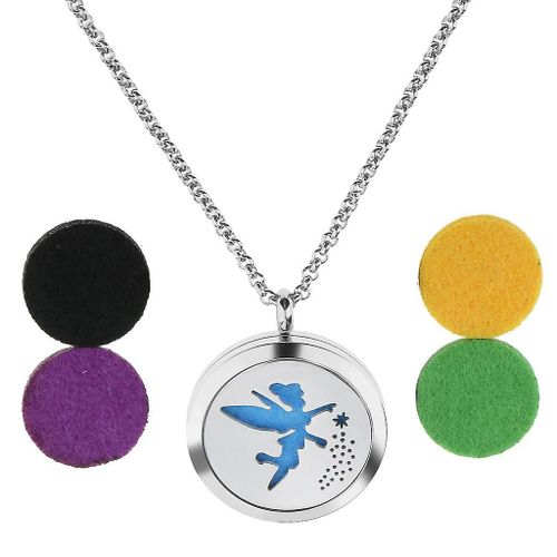Aromathérapie Diffuseur D¿Huiles Essentielles Pendentif Collier Flying Girl