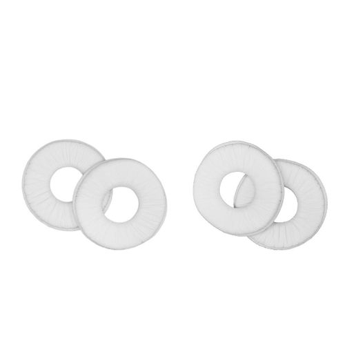 2Pairs Replacement Ear Pads Cushions For SONY MDR-ZX110 Headphone White
