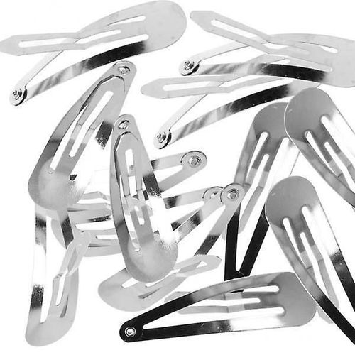 4x50 Pieces Cute Hair Clips Snap Barrettes Diy Girls Hair Accessories
