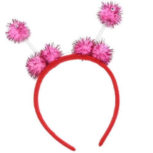 Kid Bee Pom Ball Bandeau Cosplay Costume Halloween Couvre-Chef Rose Clair