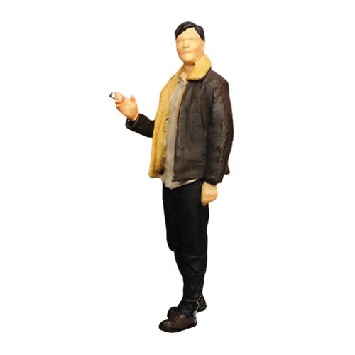 Rm 1/64 Résine Figure Poupée Miniature Train Disposition Jouets S Échelle Style C