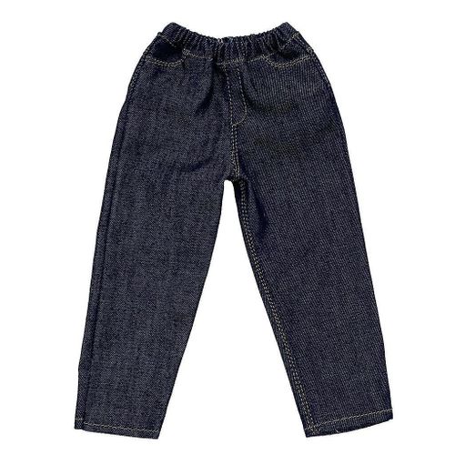 1/6 Pants Trousers Clothes Fits 12 Inch Action Figure Jeans - Navy