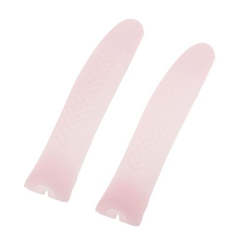1 Paire De Cuticules En Silicone Nipper Protecteur Sleeve Dead Skin Clipper Cover Rose