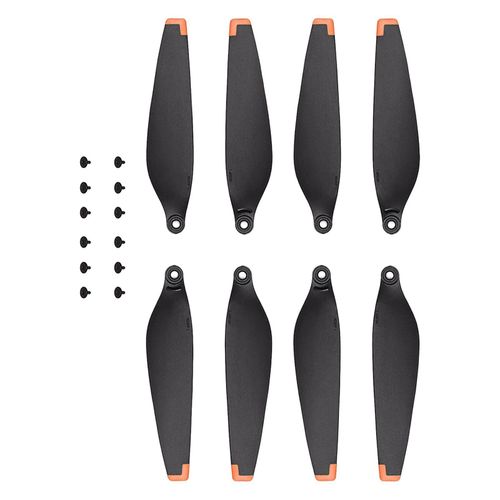 2pairs Spare Propellers Airscrew Blades Orange Edge For Dji Mini 3 Pro Drone-Générique
