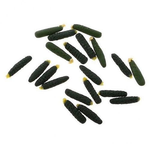 7x10 pièces 1:12 échelle maison de poupée fruit nourriture miniature mini concombre