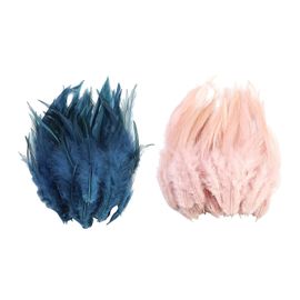 100 Pièces Naturelles Faisan Poulet Coq Plumes 13-18cm Bricolage