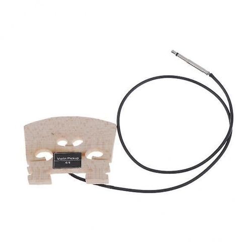 Pont 2xviolon Avec Micro Piézoélectrique Intégré Pour Violon 4/4 Pleine Grandeur