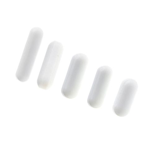 5pcs Ptfe Mélangeur Agitateur Magnétique Barre D¿Agitation Science Lab Équipement D¿Expérimentation