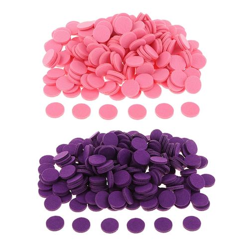 400 Pièces Petite Huile Essentielle Diffuseur D¿Arôme Bracelet Recharge Feutres Pads