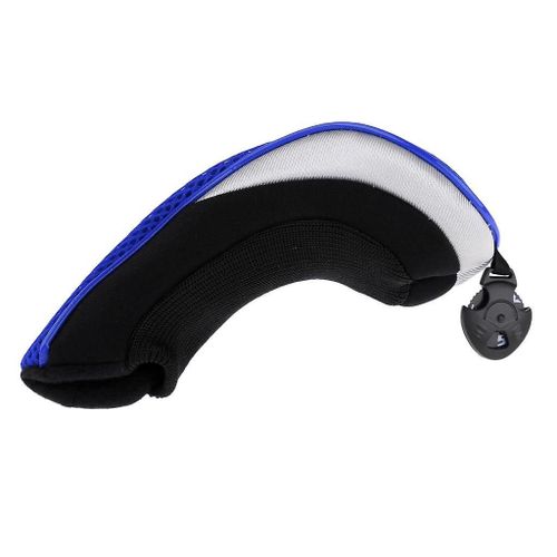 Golf Hybrid Ut Club Rescue Head Cover Headcover With Number Tag Blue