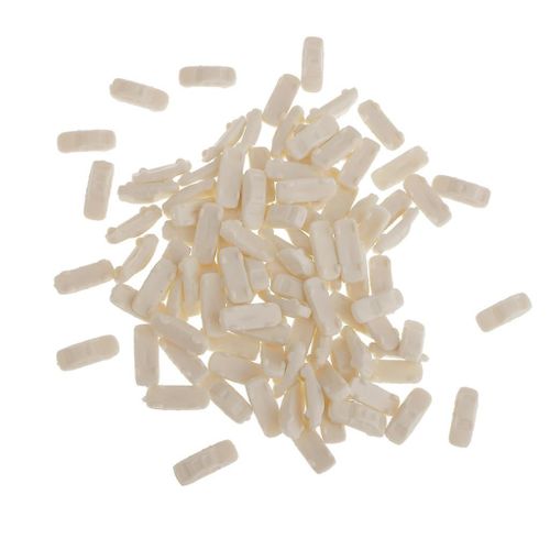 100pcs Unpainted White Model Car Building Train Layout 1: 300