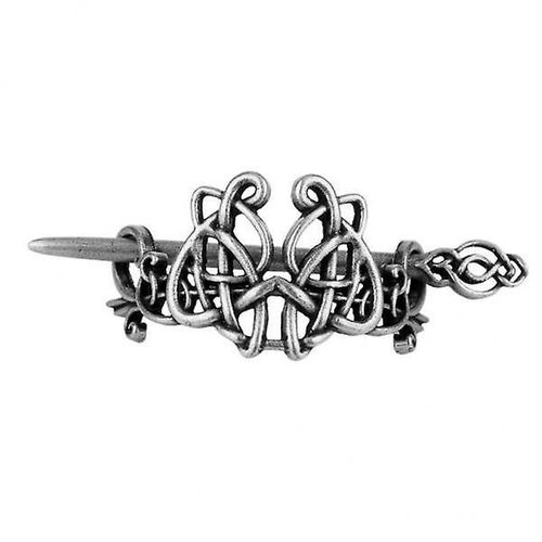 4xviking Celtic Knot Hair Clips Hairpins Metal Stick For Women Antique Silver