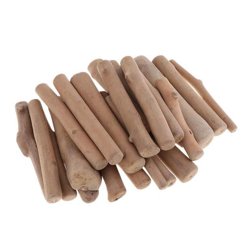 1 Sac De Bois Flotté Naturel Branche Bâtons Morceaux Bricolage Rustique Bois Artisanat Art 10cm