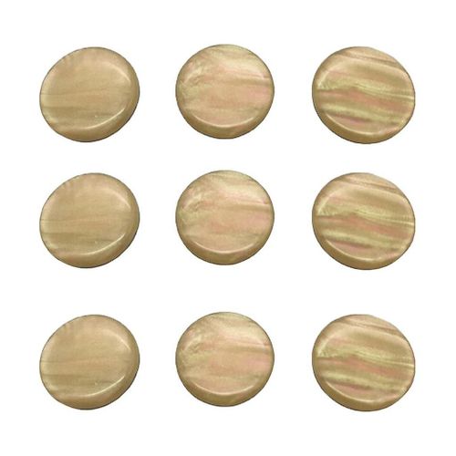 9pcs Trompette En Plastique Cornet Cornet Touches Boutons Perle Incrustations Pour Pièces De Trompette
