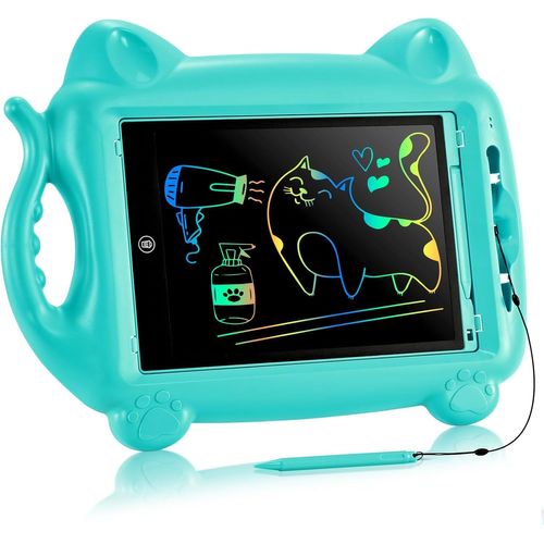 Tablette Dessin Enfant 12 Pouces,Pincat Jouet Enfant 2 3 4 5 6 7 Ans Garcon Cadeau Fille Ardoise Blanche Effacable Lcd Coloré Tableau Magique Fidget Toys Jeux Educatif Bebe Jouets