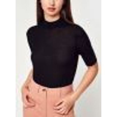 Essential Merino Hs Mock Sweater Par
