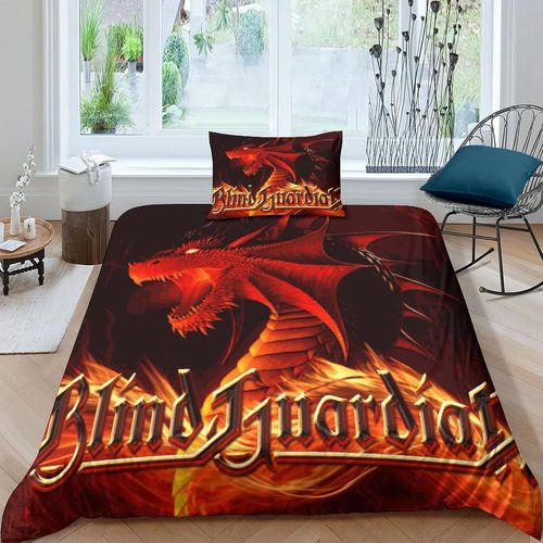 D Pour Garons Filles Avec Housse De Couette Blind Guardian,Heavy Metal,Groupe De Rock, Pi¿¿Ces,Simple£¿Xcm£© 200 X 200 Cm