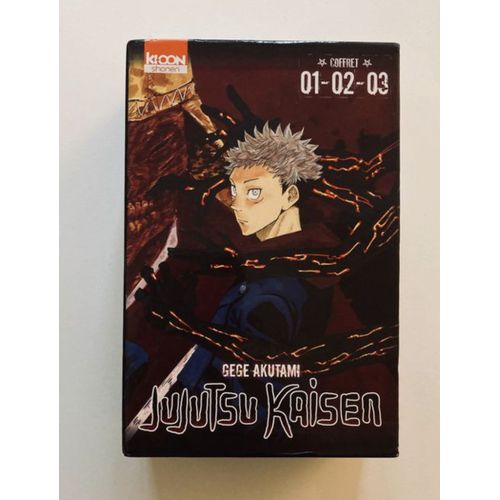 Coffret Jujutsu Kaisen 1-3