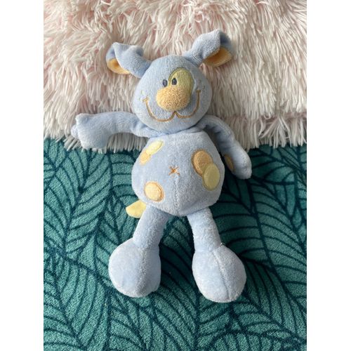Doudou Peluche Chien Kiabi Grelot