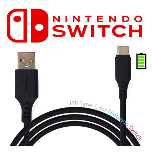 Câble Usb 3.0 Ultra Rapide Pour Nintendo Switch / Switch Lite Charge Express