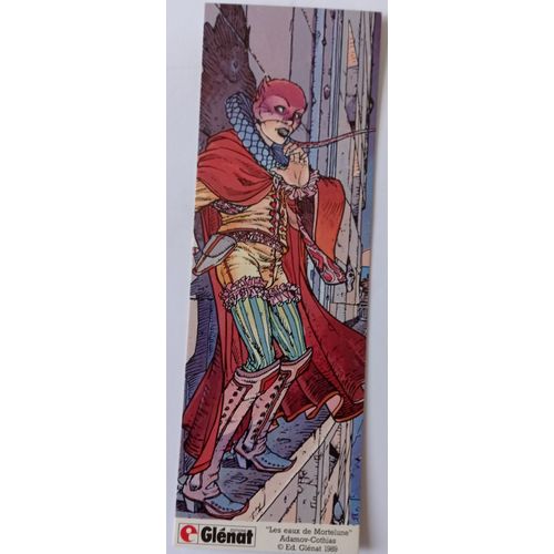 Les Eaux De Mortelune Marque Page Glénat