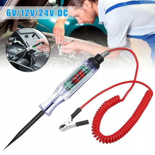 Testeur De Circuit Numérique 6-24 V Pour Réparation De Voiture