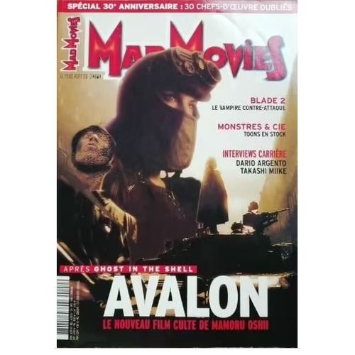 Mad Movies N° 140 _ Après Ghost In The Shell : Avalon, Le Nouveau Film Culte De Mamoru Oshii _ Mars 2002