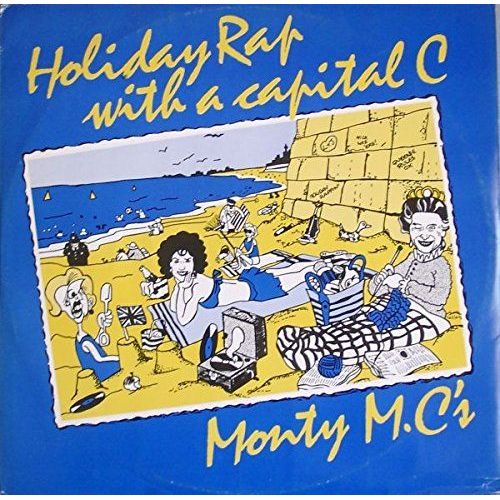 Maxi 45 Tours Vinyl Monty Mc - Holiday Rap With A Capital C - Debut Edge Records 12", Import Monty Mc (Artiste) Format : Album Vinyle