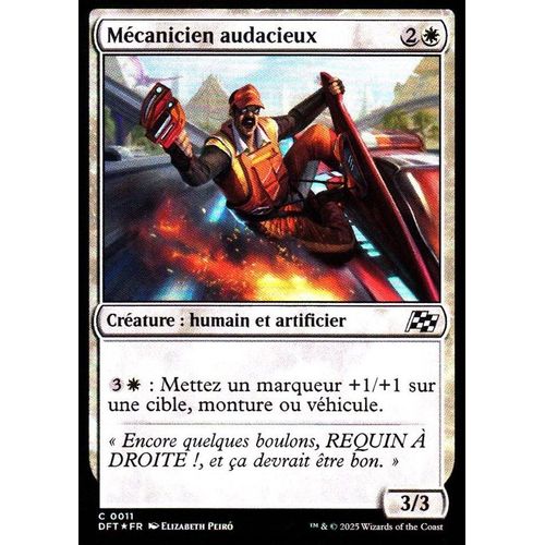 Mécanicien Audacieux - Foil - Magic - Aetherdrift Vf - C - 11