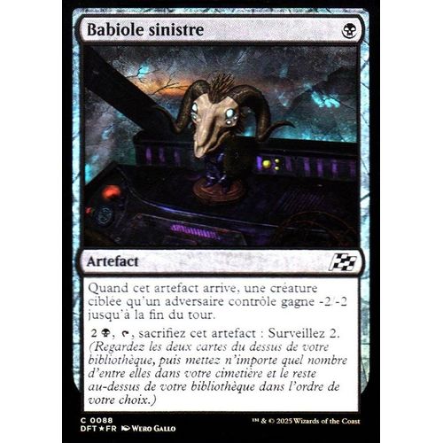 Babiole Sinistre - Foil - Magic - Aetherdrift Vf - C - 88