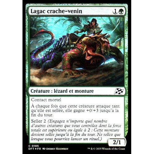 Lagac Crache-Venin - Foil - Magic - Aetherdrift Vf - C - 185