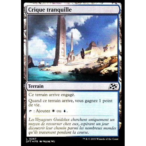 Crique Tranquille - Foil - Magic - Aetherdrift Vf - C - 267