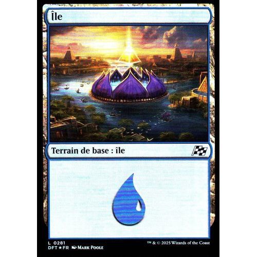 Île - Foil - Magic - Aetherdrift Vf - C - 281