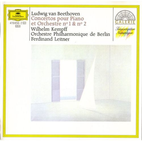 Concertos Pour Piano Nos. 1 & 2 Kempff, Piano
