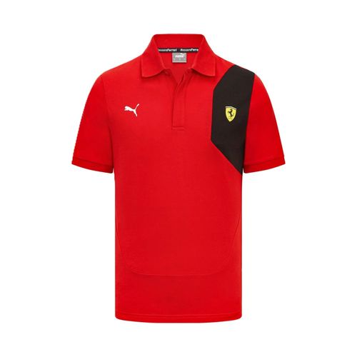 Polo Ferrari Scuderia Officiel Formule 1 Homme Rouge