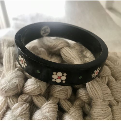 Bracelet Jonc Vintage Incrustations Inde