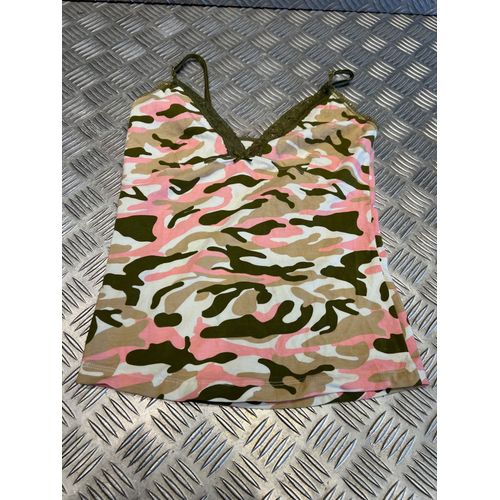 Débardeur Mil-Tec Style Camo Top Couleur Femme Fille Taille Xs Neuf