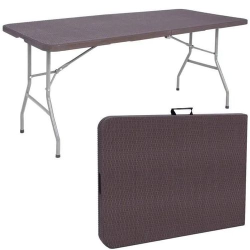 Springos® Table Pliante De Banquet ¿ Table De Réception, De Jardin Et De Camping Avec Poignée ¿ Charge Jusqu'à 150 Kg