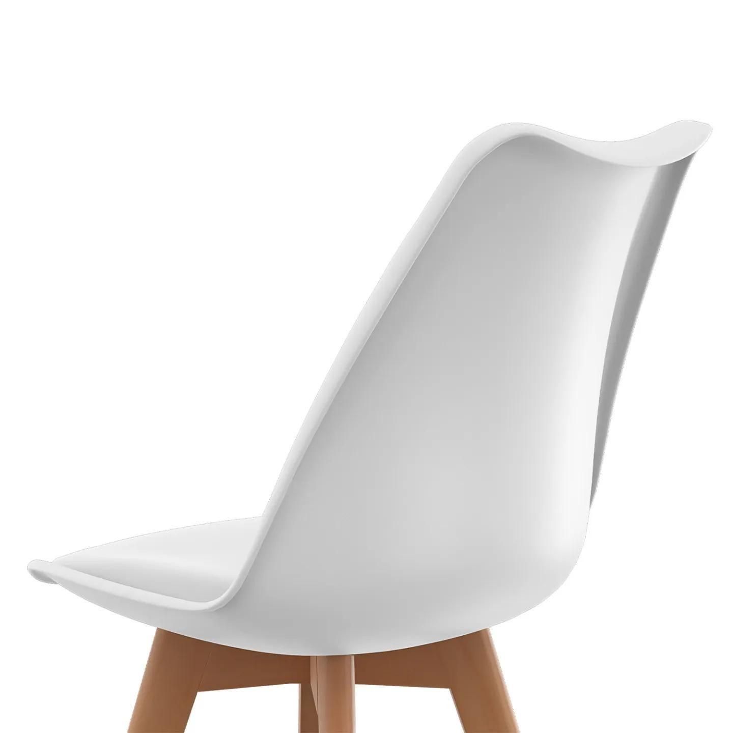 Lot De 6 Chaises Sara Mix Color Pastel Jaune, Blanc, Gris Clair X2, Vert Me... - 6