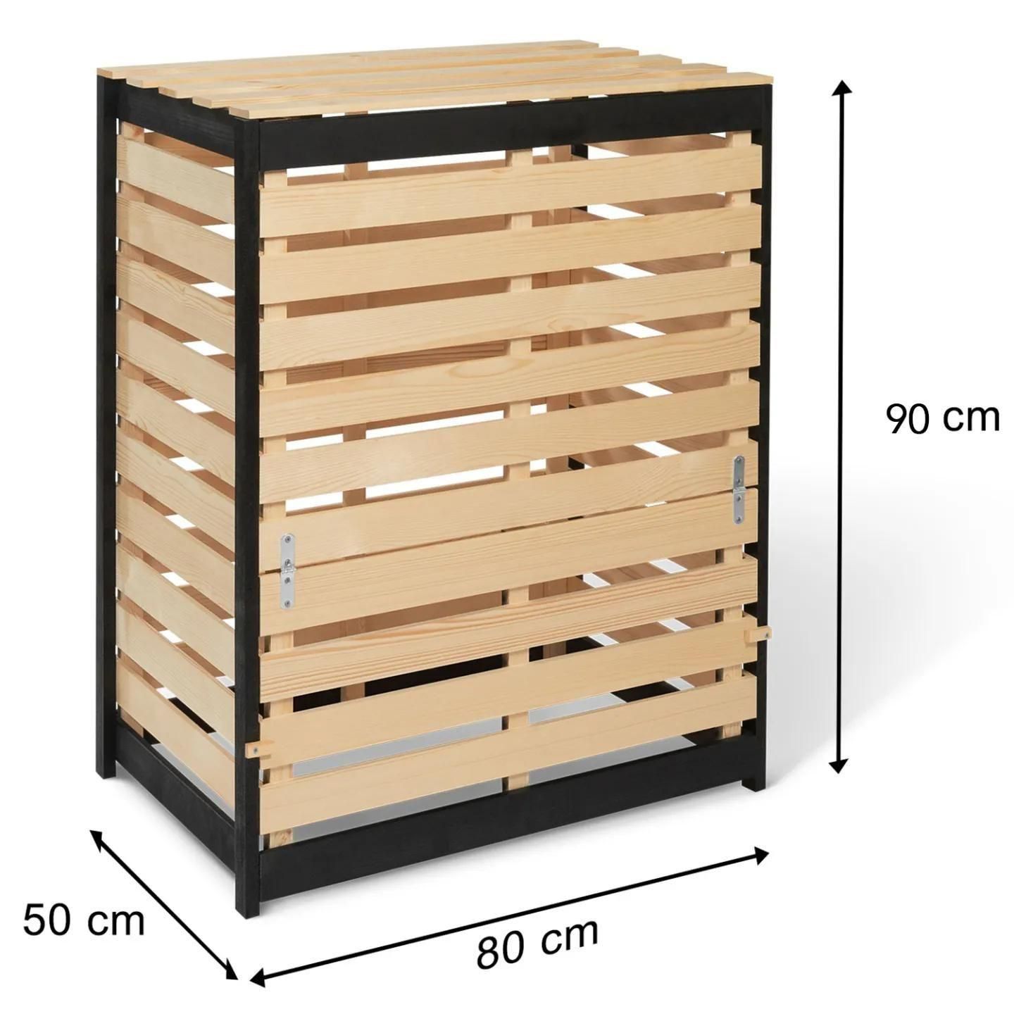 Bac De Compostage En Bois 360l - 4
