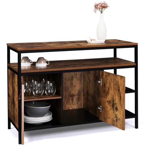 Buffet Bas 2 Portes Chicago Design Industriel - 4