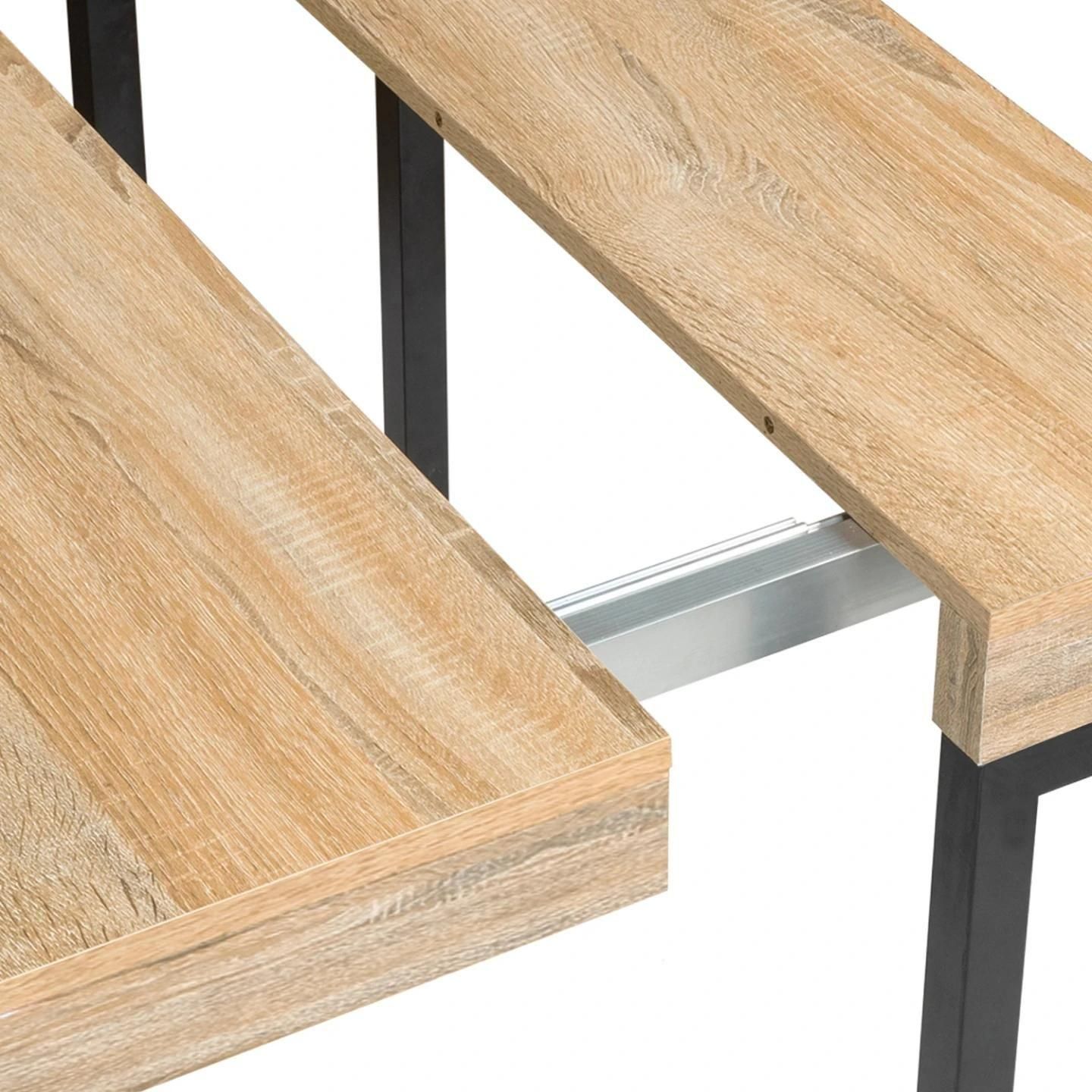 Table Console Extensible Toronto 14 Personnes 300 Cm Design Industriel - 7