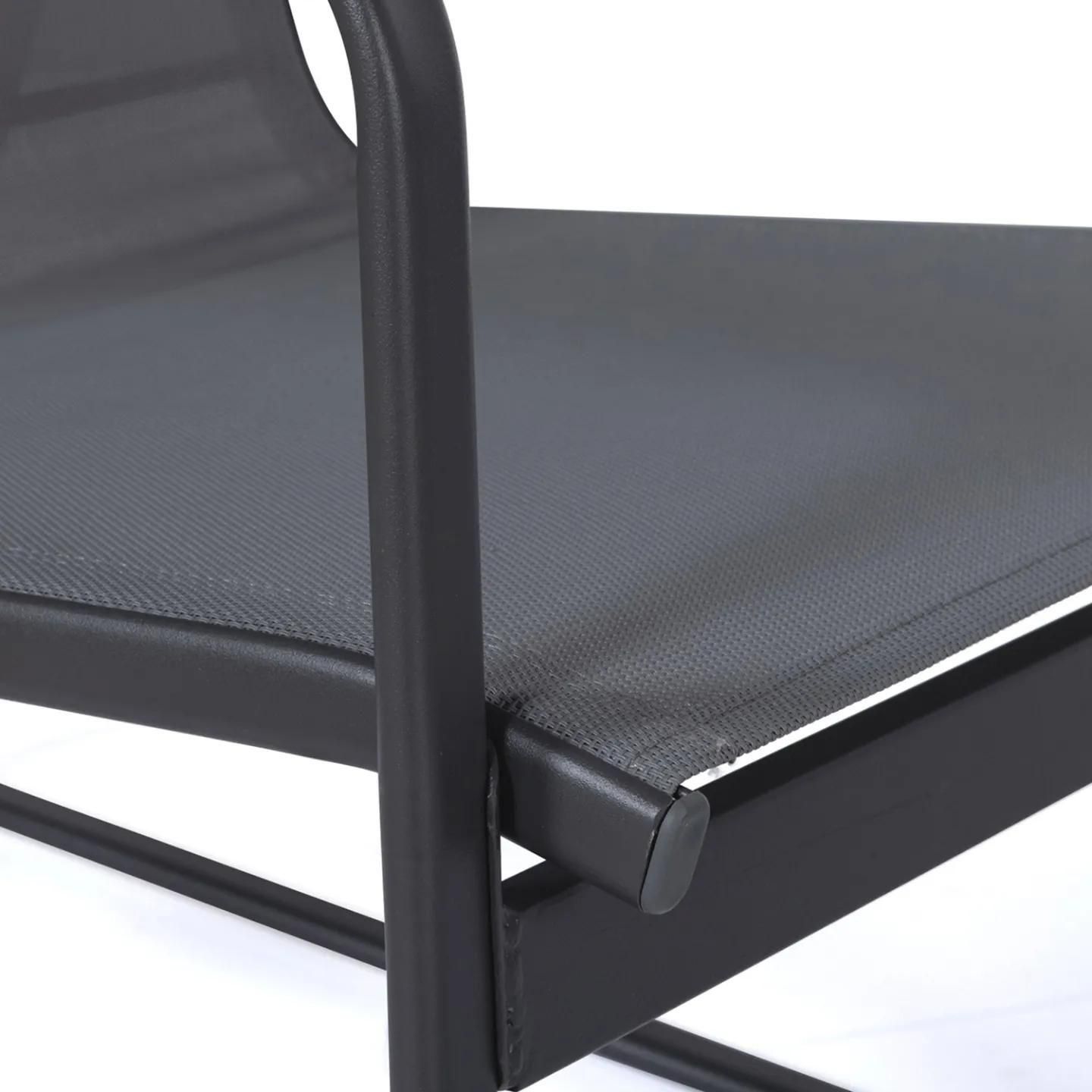 Salon De Jardin Bas Malaga 6 Places Avec Canap?S, Fauteuils Et Table Gris A... - 7