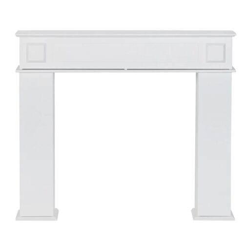 Console Manteau De Chemin�e D�corative Avec Rangements - 2