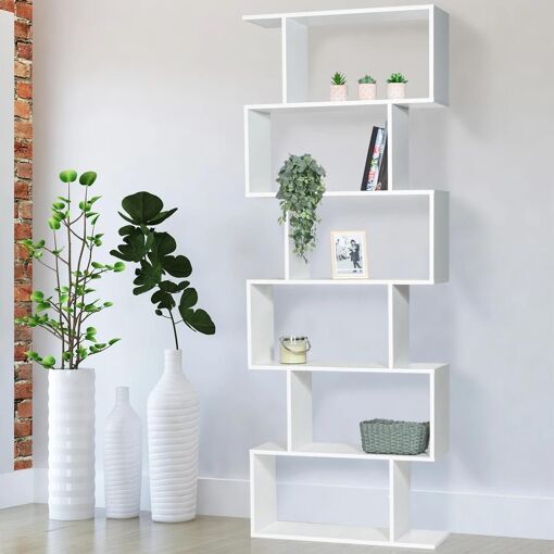 Etag�re Biblioth�que Sofia Forme S Bois 189 Cm