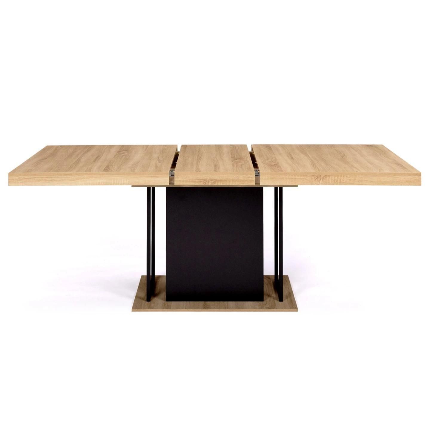 Table  Manger Extensible Rectangle Ugo 6-10 Personnes Bois Faon Htre Et ... - 3
