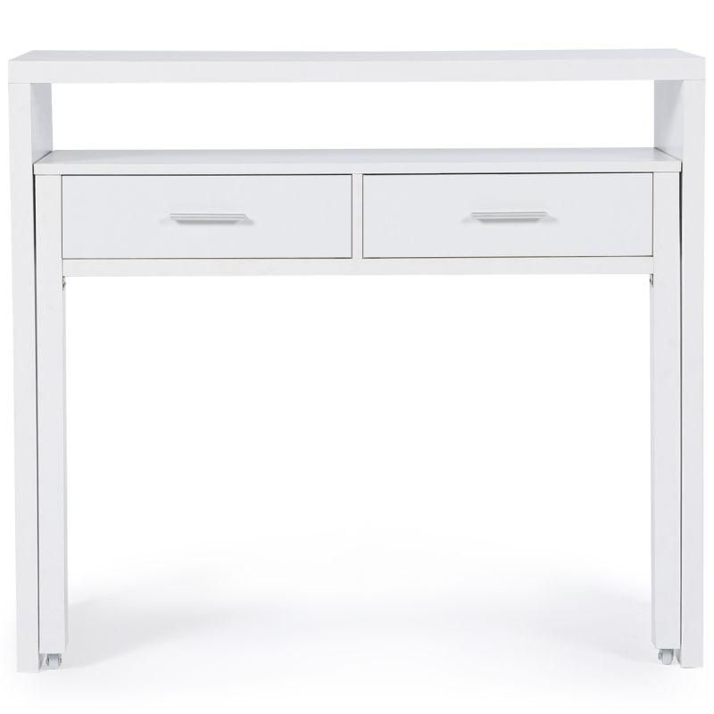 Bureau Extensible Max Bois Blanc - 5