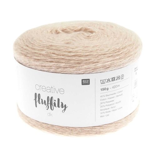 Coton À Tricoter Creative Fluffily - 150 Gr - Rico Design 19 Melon